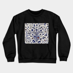 Viking Shaman Talisman Ritual Crewneck Sweatshirt